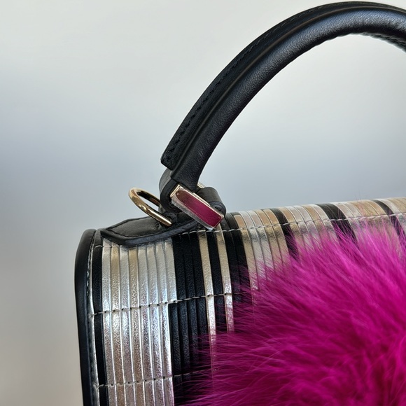 Authentic Les Petits Joueurs Mini Alex Bunny Top Handle Handbag (Made in Italy) - Picture 8 of 8